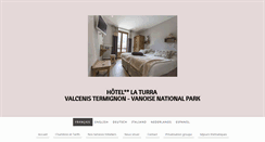 Desktop Screenshot of hotellaturra.com